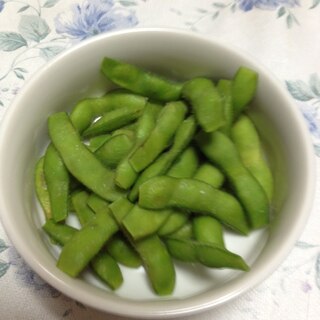 枝豆の鮮やかな茹で方